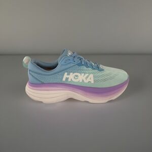 Hoka One One Women's Bondi Airy Blue Sunlit Ocean Running Shoes Size 9B